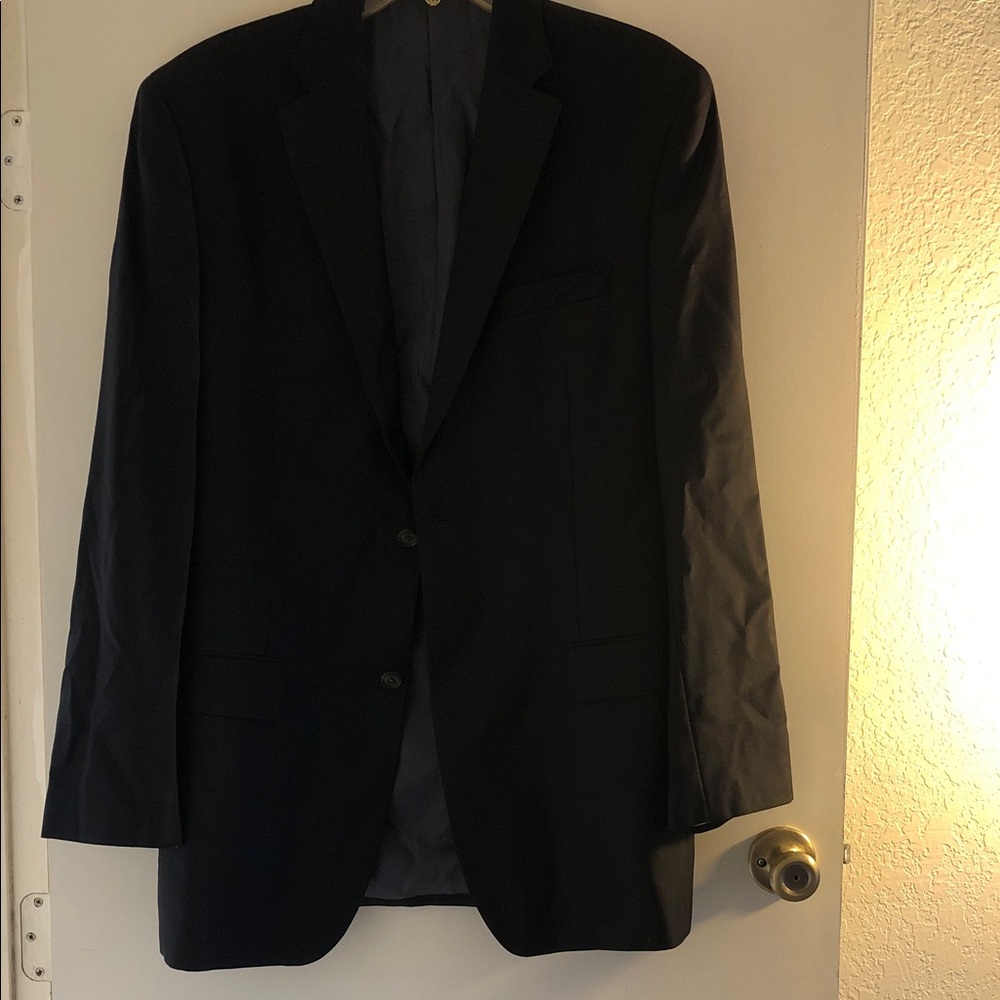 Ralph Lauren Black Two-Button Men's Blazer